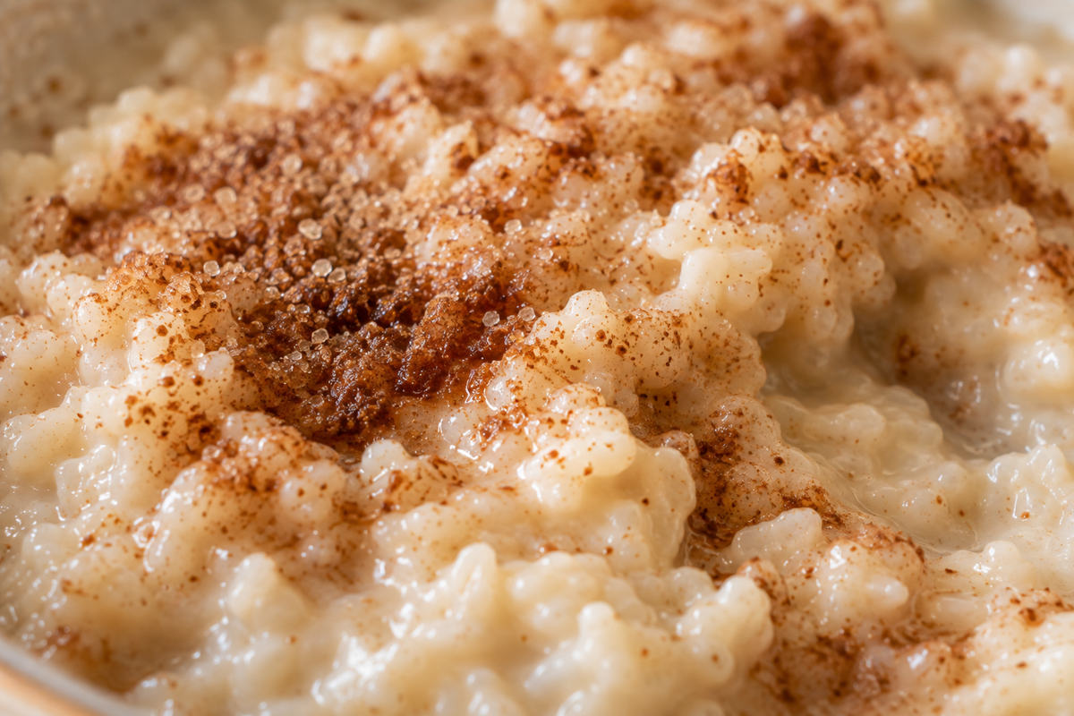 Superschneller Protein Milchreis