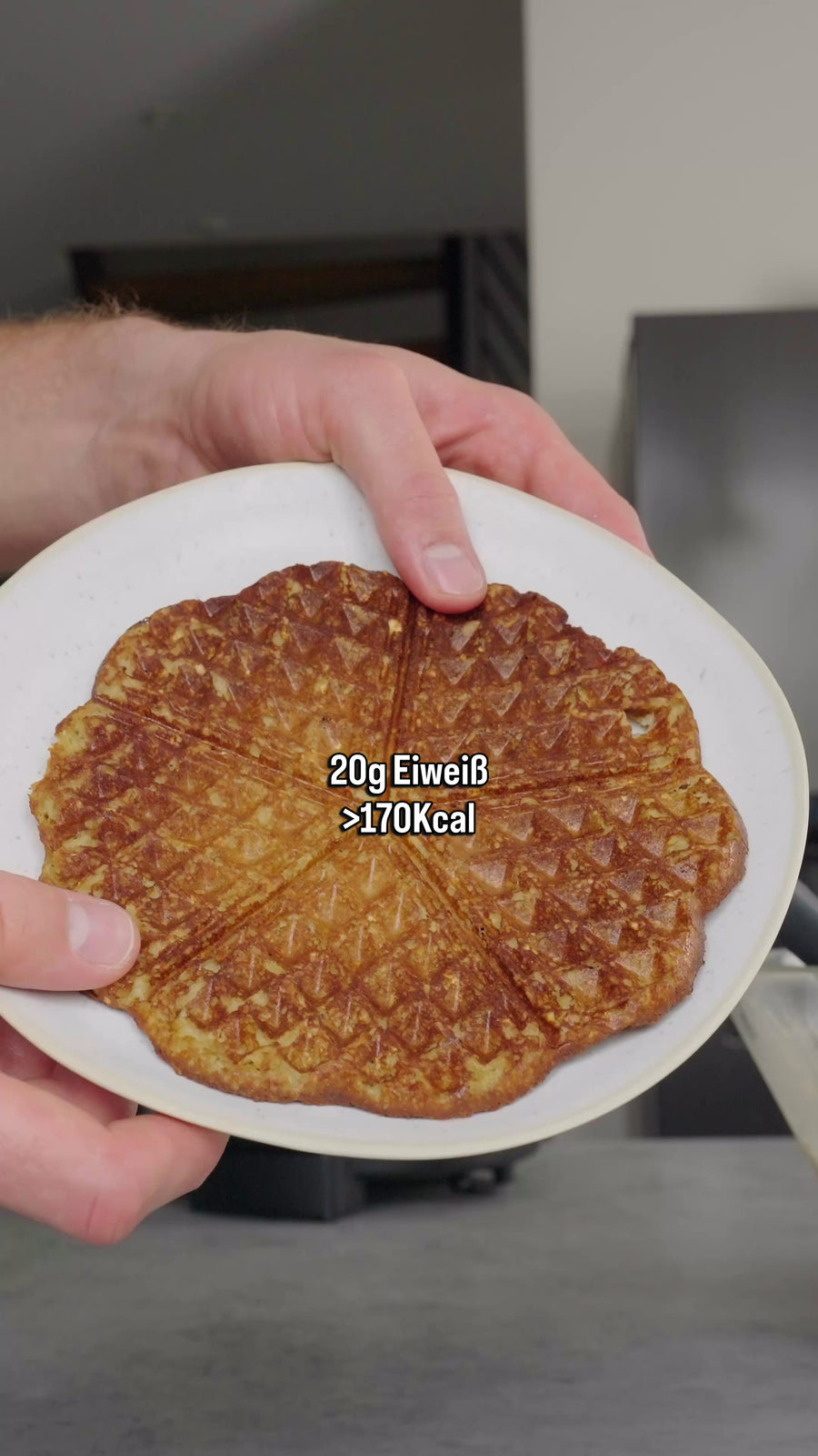 Meal Prep Frühstücks-Waffeln