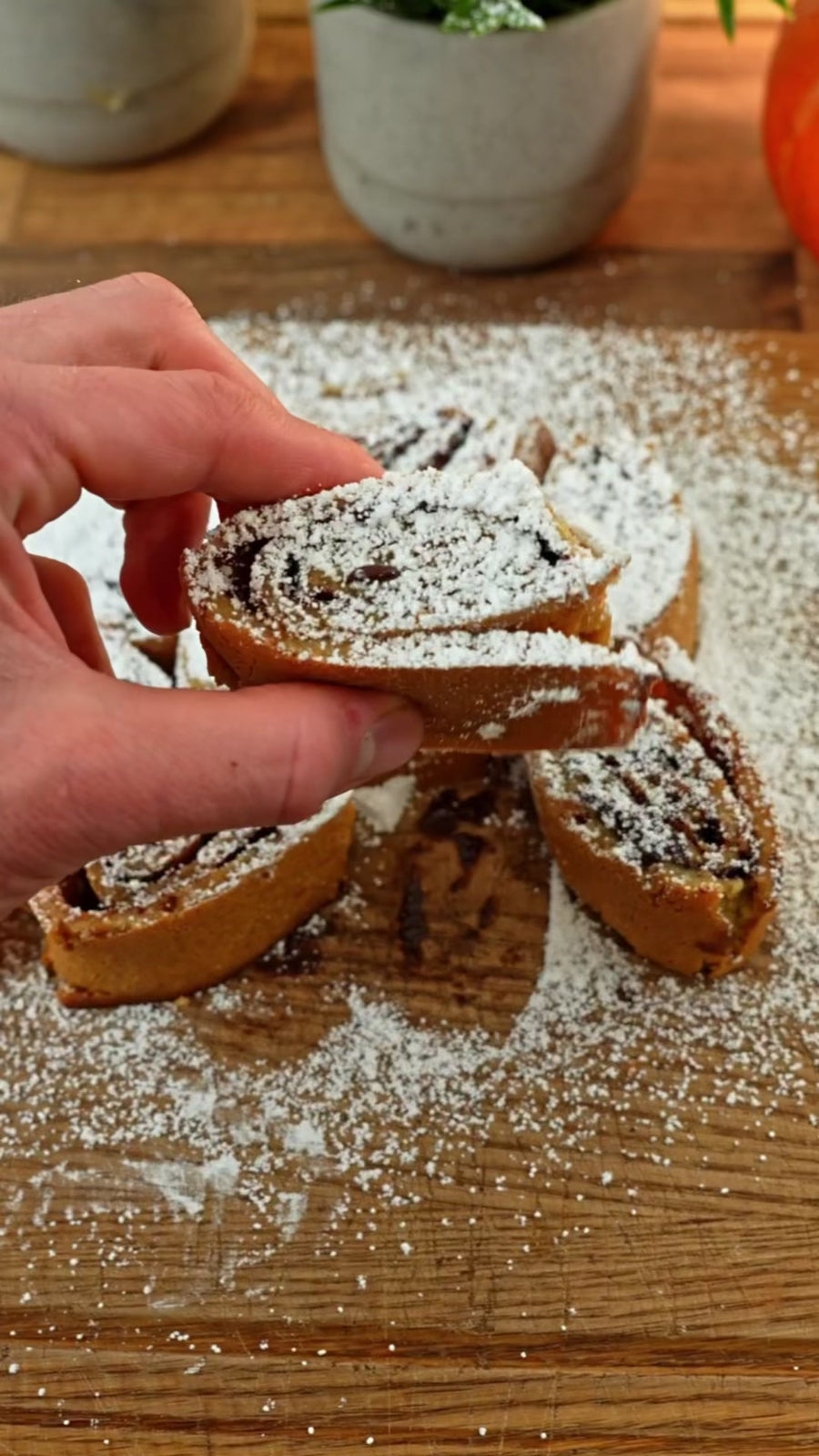 Vegan High Protein Fluffiger Blech-Pancake