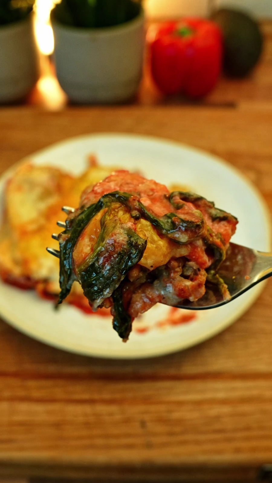 Veganer Cannelloni-Auflauf