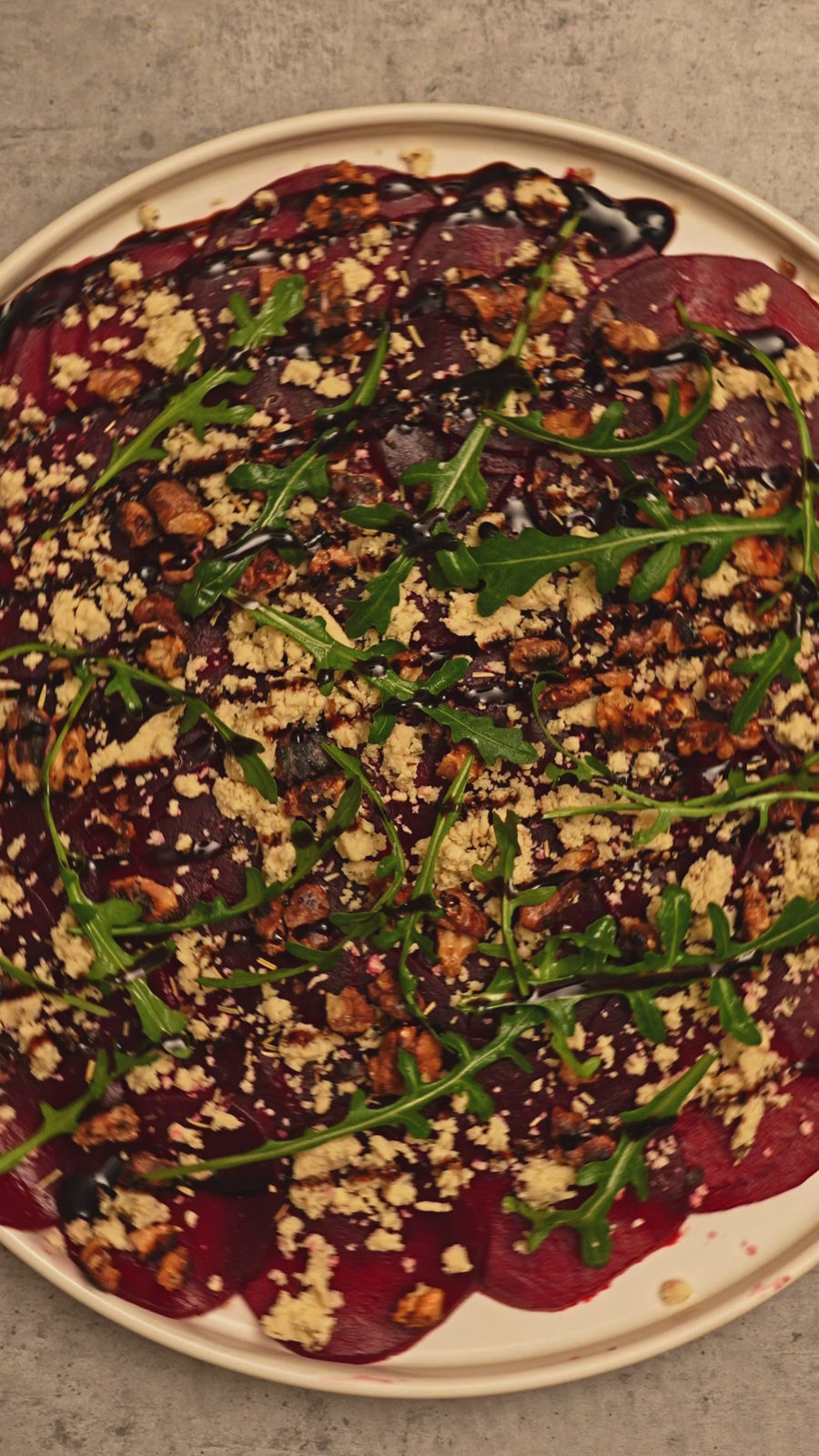 Rote Beete Carpaccio