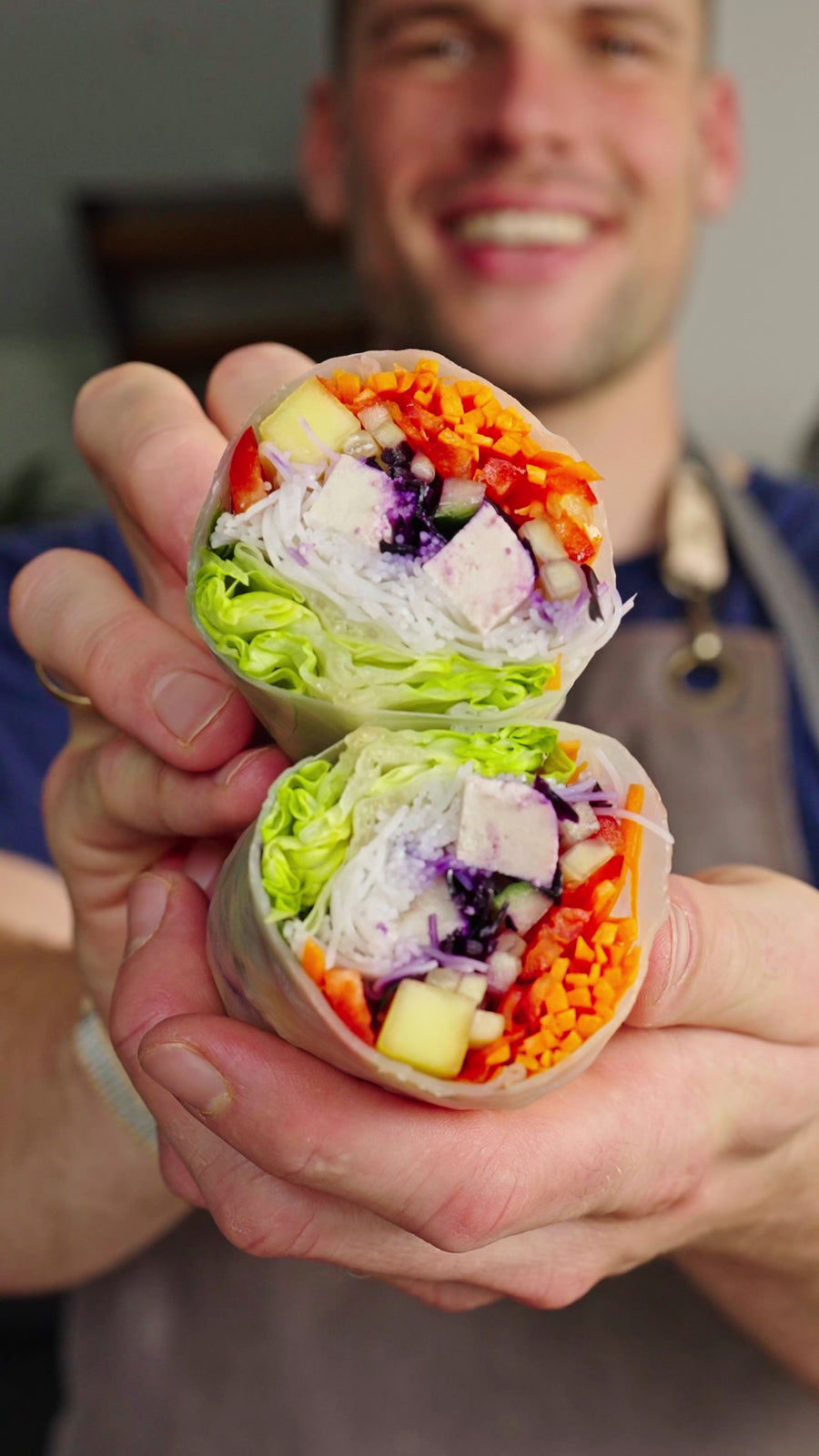 Vegane High Protein Sommerrollen