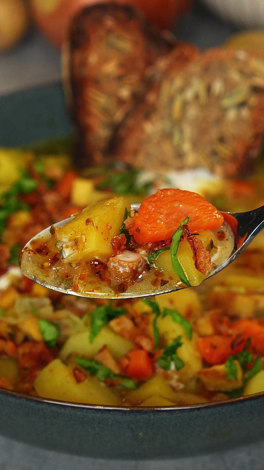 High Protein Kartoffelsuppe