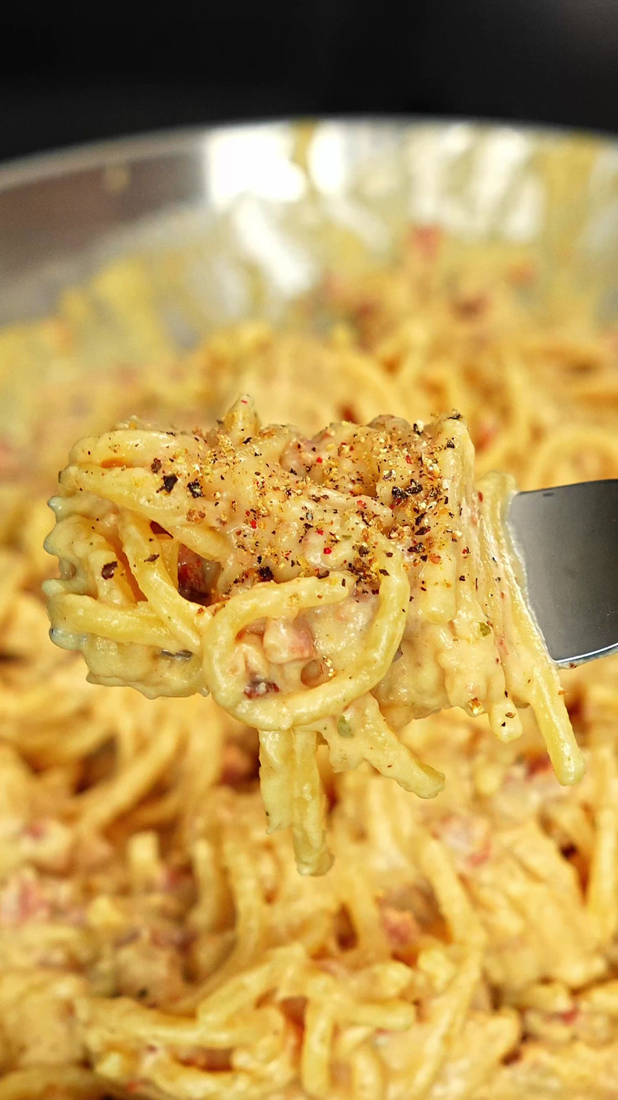 Cremigste high protein one pot Carbonara